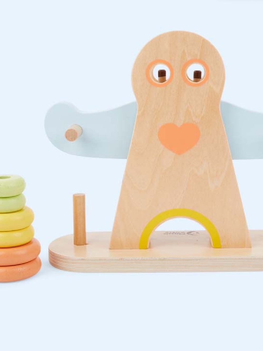 Classic World Hercules Weightlifting and Balancing Wooden Toy